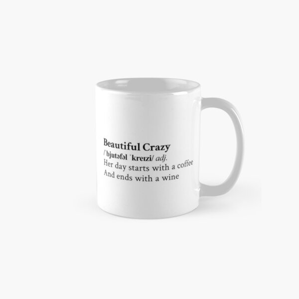 Beautiful Crazy by Luke Combs Classic Mug RB0208 product Offical luke combs Merch
