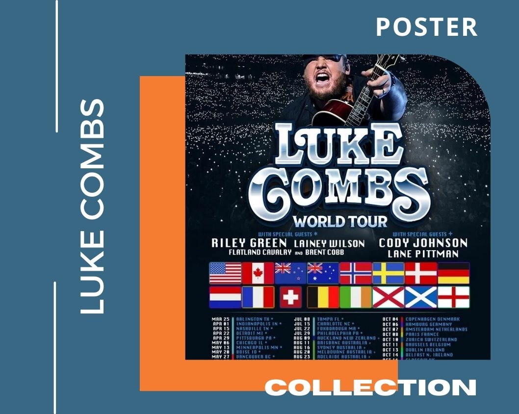 no edit luke combs POSTER - Luke Combs Shop