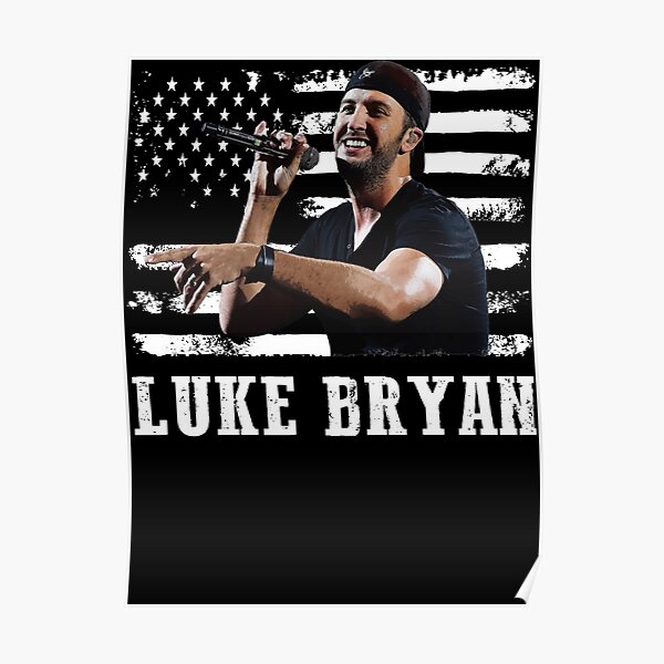 Distressed american flag music luke legend Poster RB0208 product Offical luke combs Merch