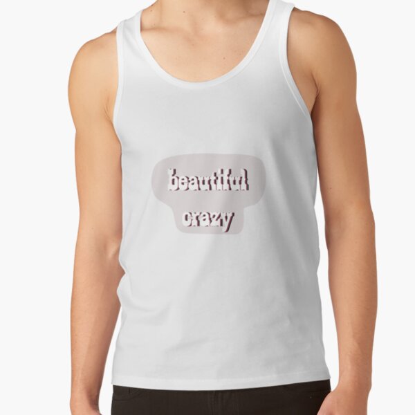 Beautiful Crazy - Luke Combs - Western Tank Top RB0208 product Offical luke combs Merch