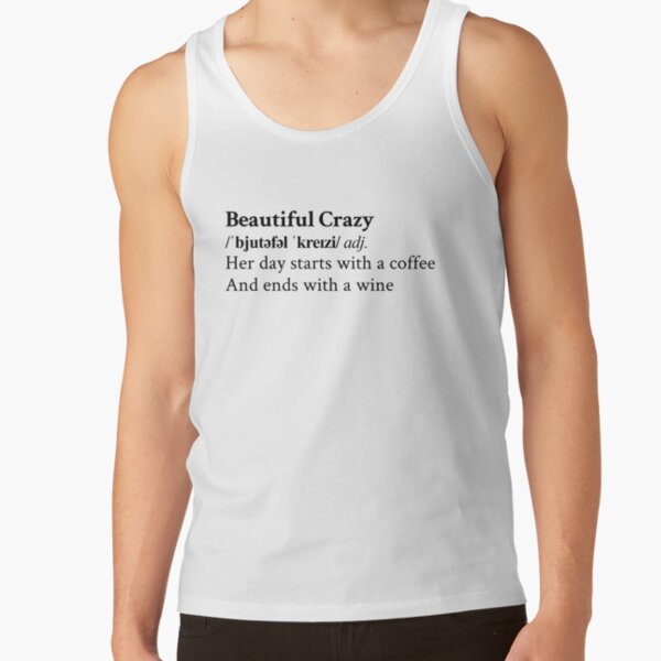 Beautiful Crazy by Luke Combs Tank Top RB0208 product Offical luke combs Merch