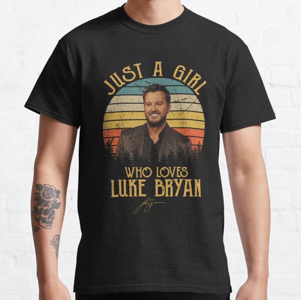 Loves Luke Bryan Gift Fan Classic T-Shirt RB0208 product Offical luke combs Merch