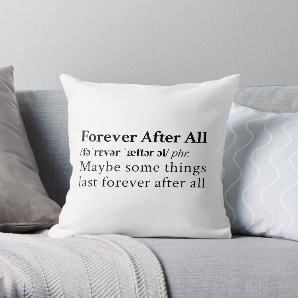 Forever After All by Luke Combs Throw Pillow RB0208 product Offical luke combs Merch