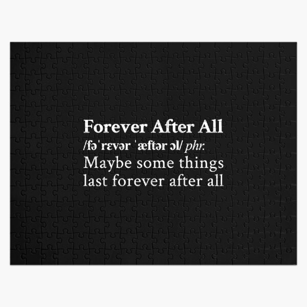 Forever After All by Luke Combs Jigsaw Puzzle RB0208 product Offical luke combs Merch