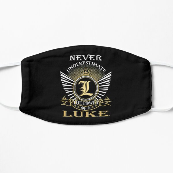 Luke Never Underestimate LUKE   Flat Mask RB0208 product Offical luke combs Merch